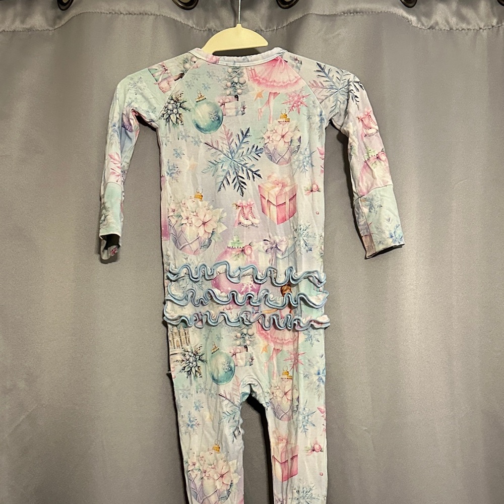 Bums & Roses Christmas Fairy Print 12-18 month - Picture 3 of 6